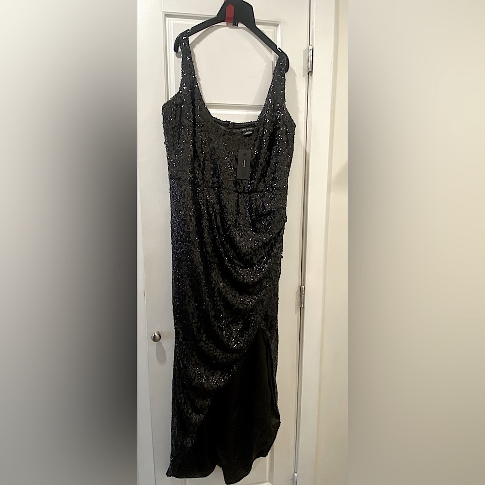 Séquence black dress plus size 14 with tag brand new